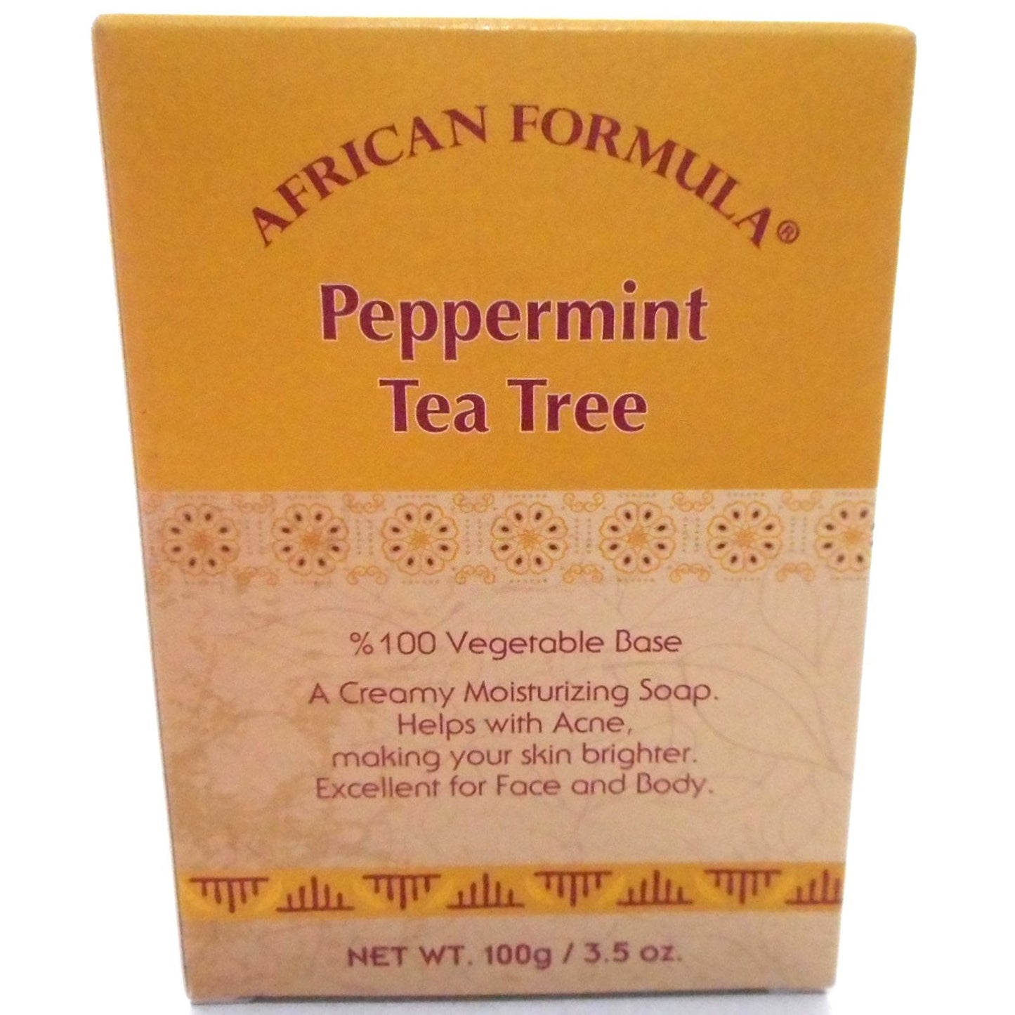 African Formula Peppermint Tea Tree Oil Soap Beauty & Personal Care African Formula