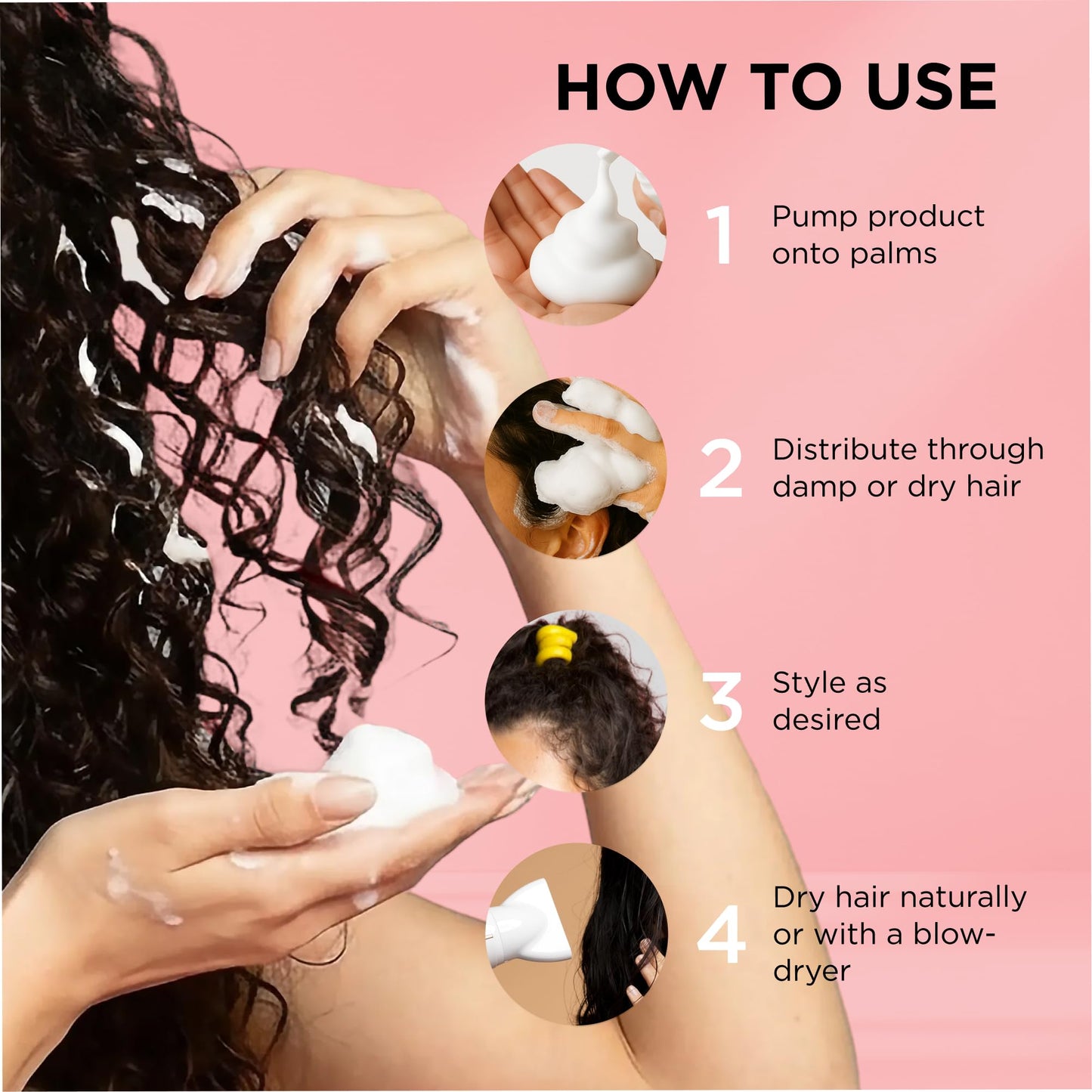 Style Factor EDGE BOOSTER Extra Strength Setting Mousse - Frizz Control, Extra Volume, and Conditioning - 6.4oz Ruby Mousse for Curly Hair Beauty & Personal Care Style Factor
