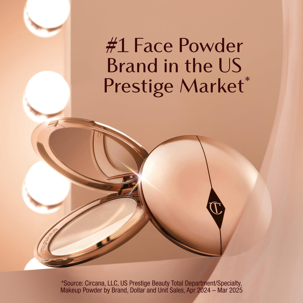 Charlotte Tilbury Airbrush Flawless Finish Setting Powder - Pore-Blurring Pressed Powder for Face Makeup to Minimize Shine with a Soft-Focus Finish Beauty & Personal Care Charlotte Tilbury