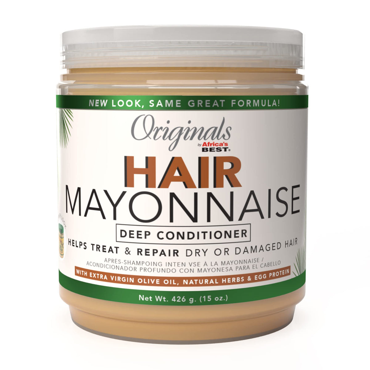 Originals by Africa's Best Holy Grail Treatments Bundle Includes: Hair Mayonnaise, Carrot Tea Tree Oil Therapy, Olive & Shea Leave In Conditioner,