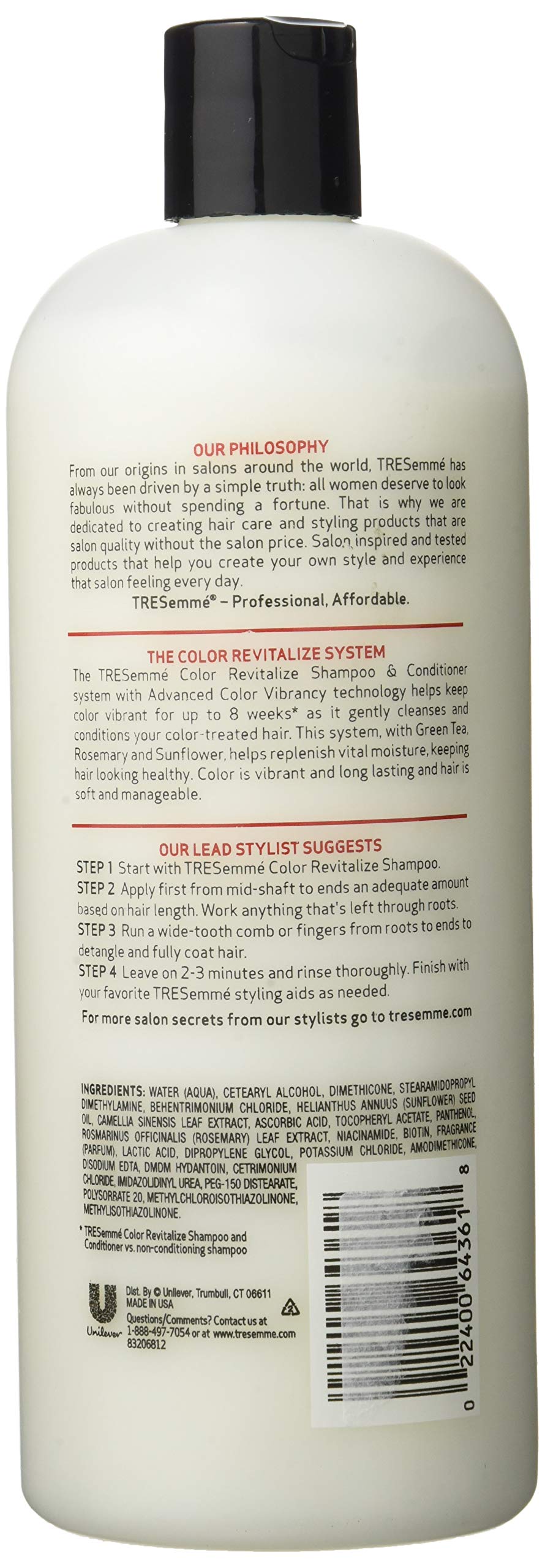 TRESemme Color Revitalize Conditioner, 32 Ounce Beauty & Personal Care john masters organics