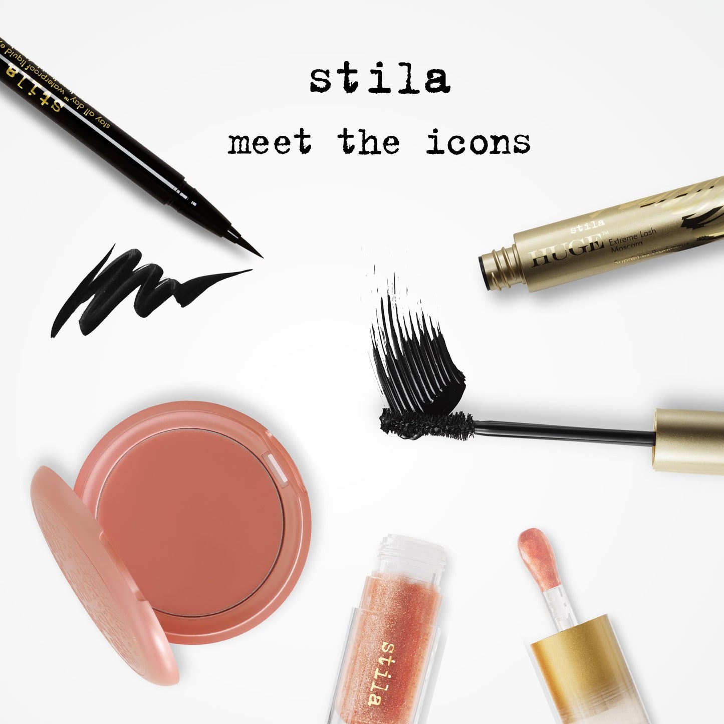 Stila Stay All Day Waterproof Liquid Eye Liner Micro Tip - Intense Black - 0.016 Oz Eyeliner Beauty & Personal Care stila