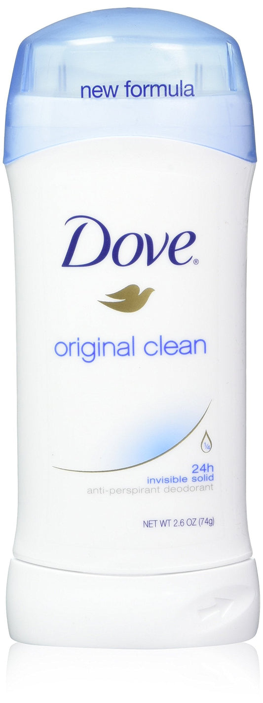 Dove Antiperspirant Deodorant Original Clean 2.6 oz, Twin Pack (Pack of 2) Beauty and Personal Care Dove