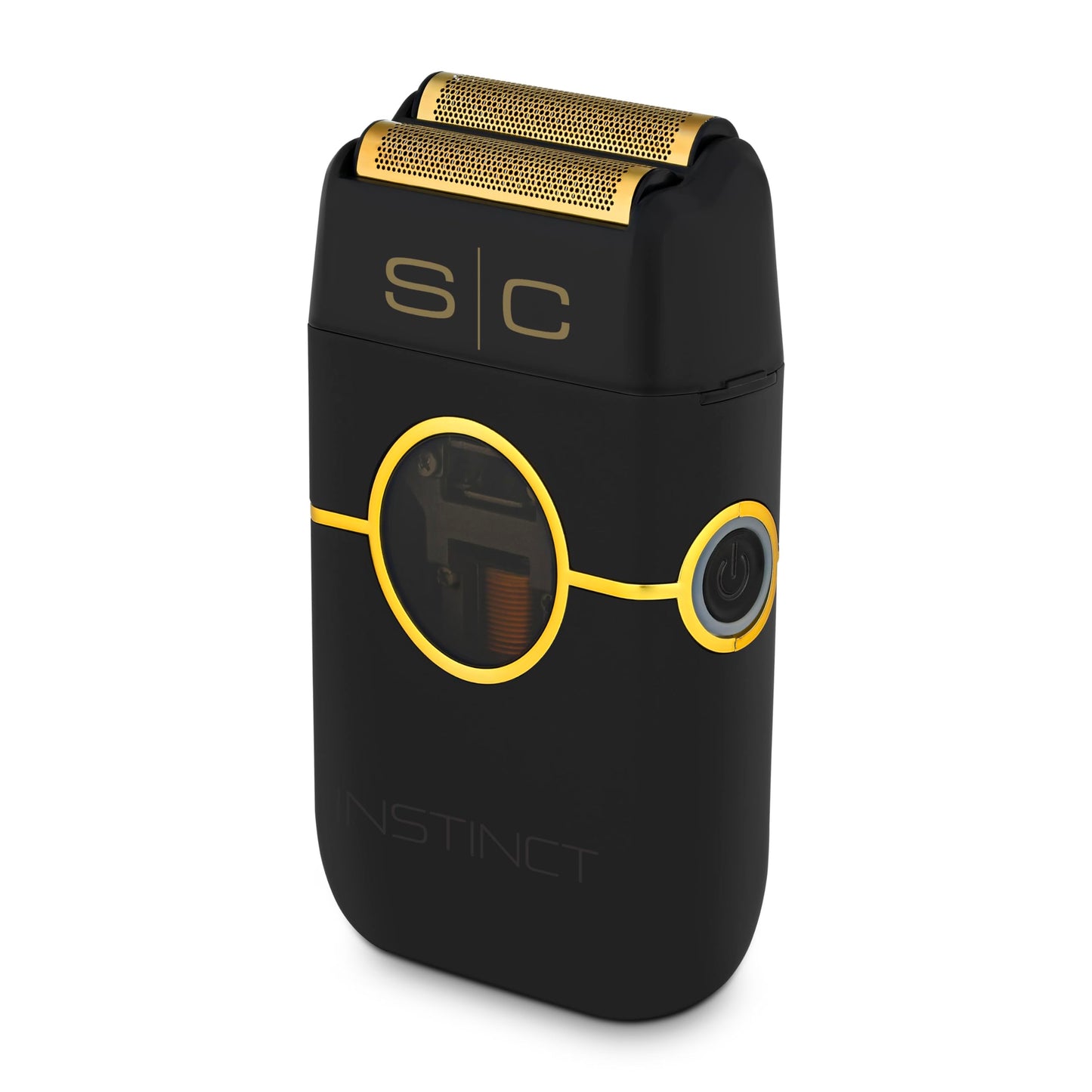 StyleCraft Instinct Metal Cordless Double Foil Shaver with IN2 Vector Motor Intuitive Torque Control, USB-C Rechargeable (Black) Beauty and Personal Care Stylecraft