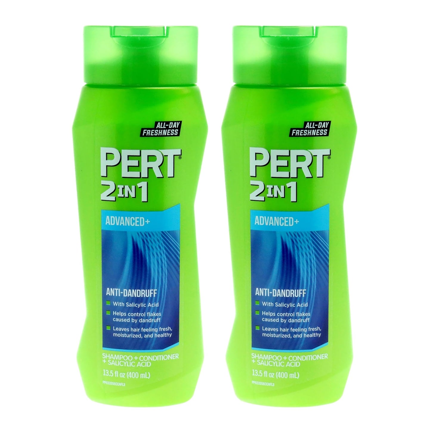 PERT Anti-Dandruff 2 in 1 Shampoo and Conditioner - Advanced with 2 Percent Salicylic Acid - Dandruff Shampoo with Zinc - 2 pc Beauty & Personal Care Pert