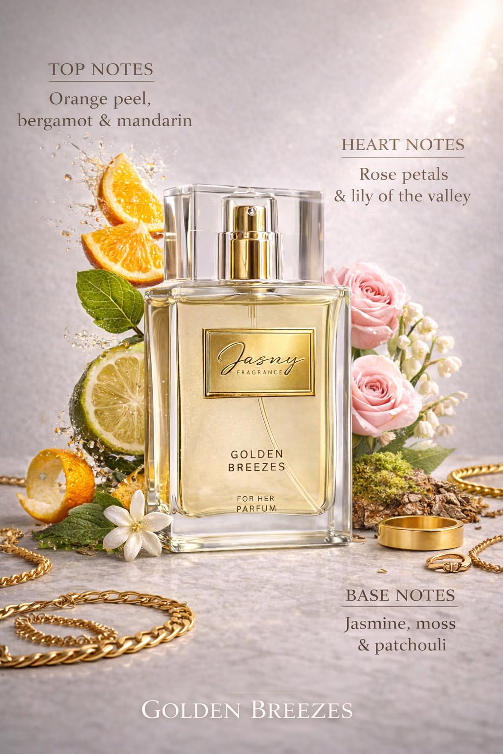 jasnyfragrance Golden Sensation (50ml) Beauty & Personal Care jasnyfragrance