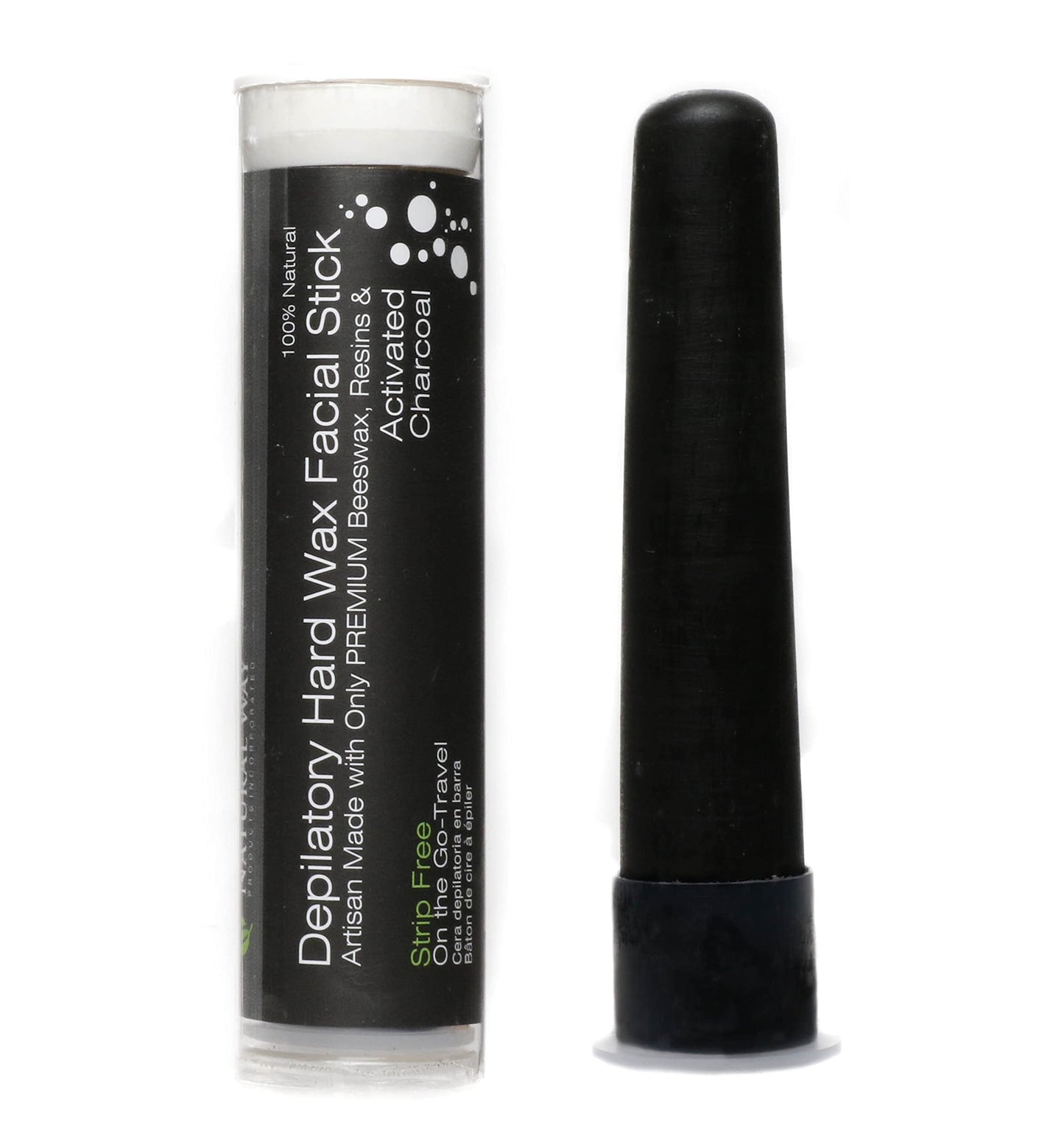 Natural Way Hard Wax: Face & Body Waxing - Activated Charcoal Formula Facial Stick, The barber’s choice Beauty and Personal Care Natural Way