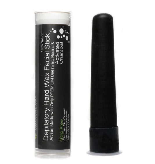 Natural Way Hard Wax: Face & Body Waxing - Activated Charcoal Formula Facial Stick, The barber’s choice Beauty and Personal Care Natural Way