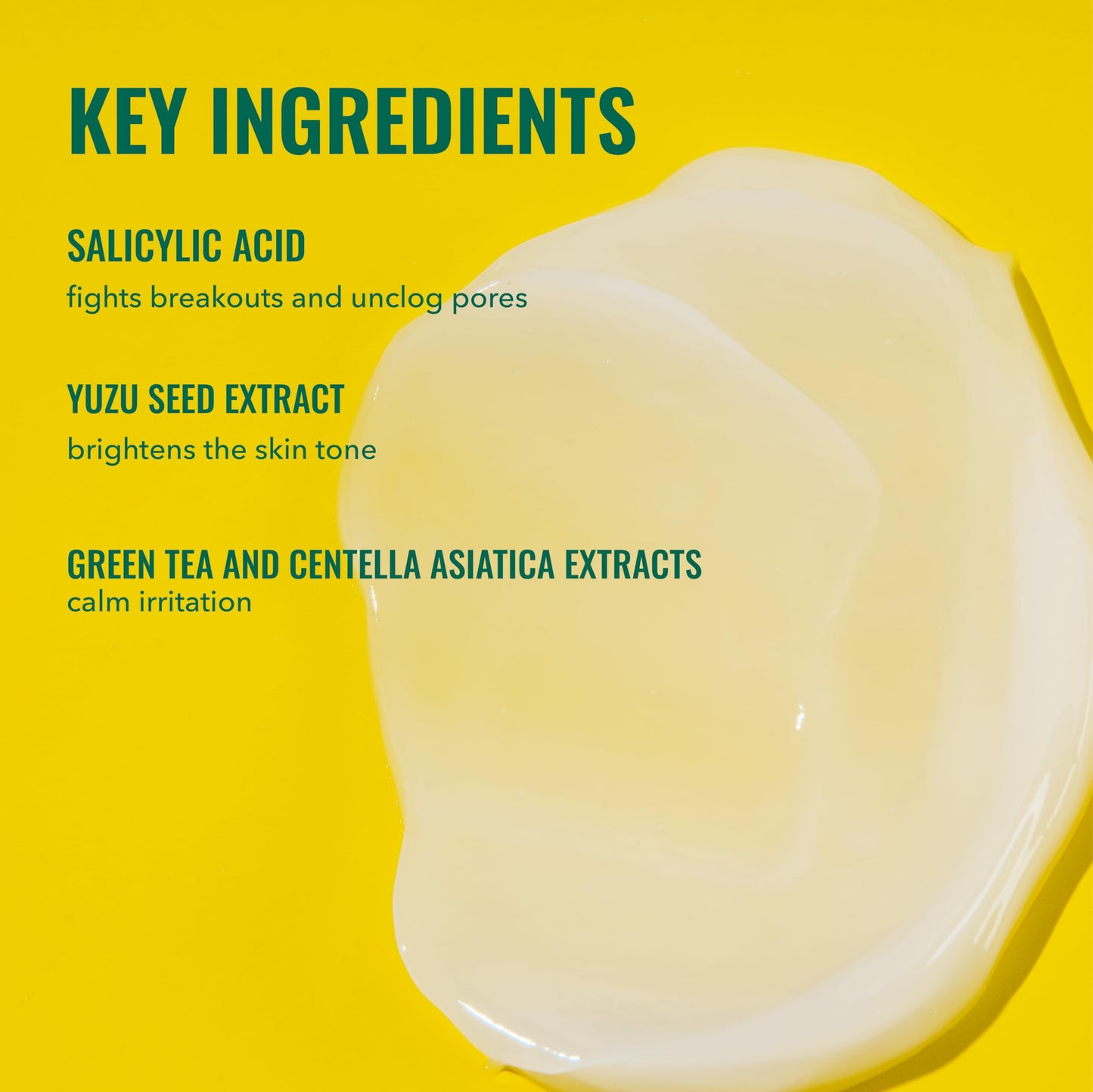 Good Molecules Yuzu Blemish Gel Cream - Lightweight Gel Moisturizer with Salicylic Acid (BHA) and Natural Extracts to Target Blemishes, Even Skin Beauty and Personal Care Good Molecules