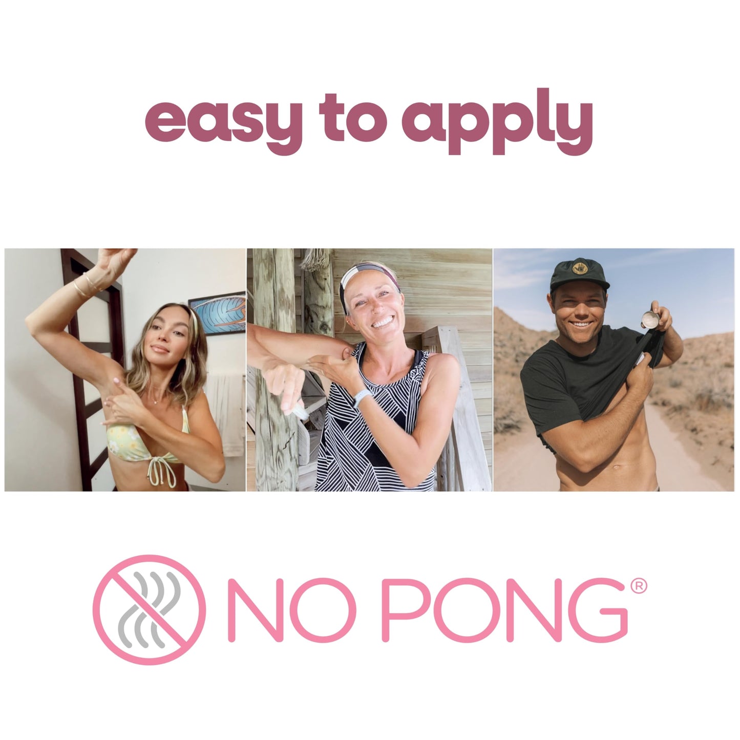 No Pong Spicy Chai Natural Deodorant Cream 35g, Aluminum-Free Beauty and Personal Care NO PONG