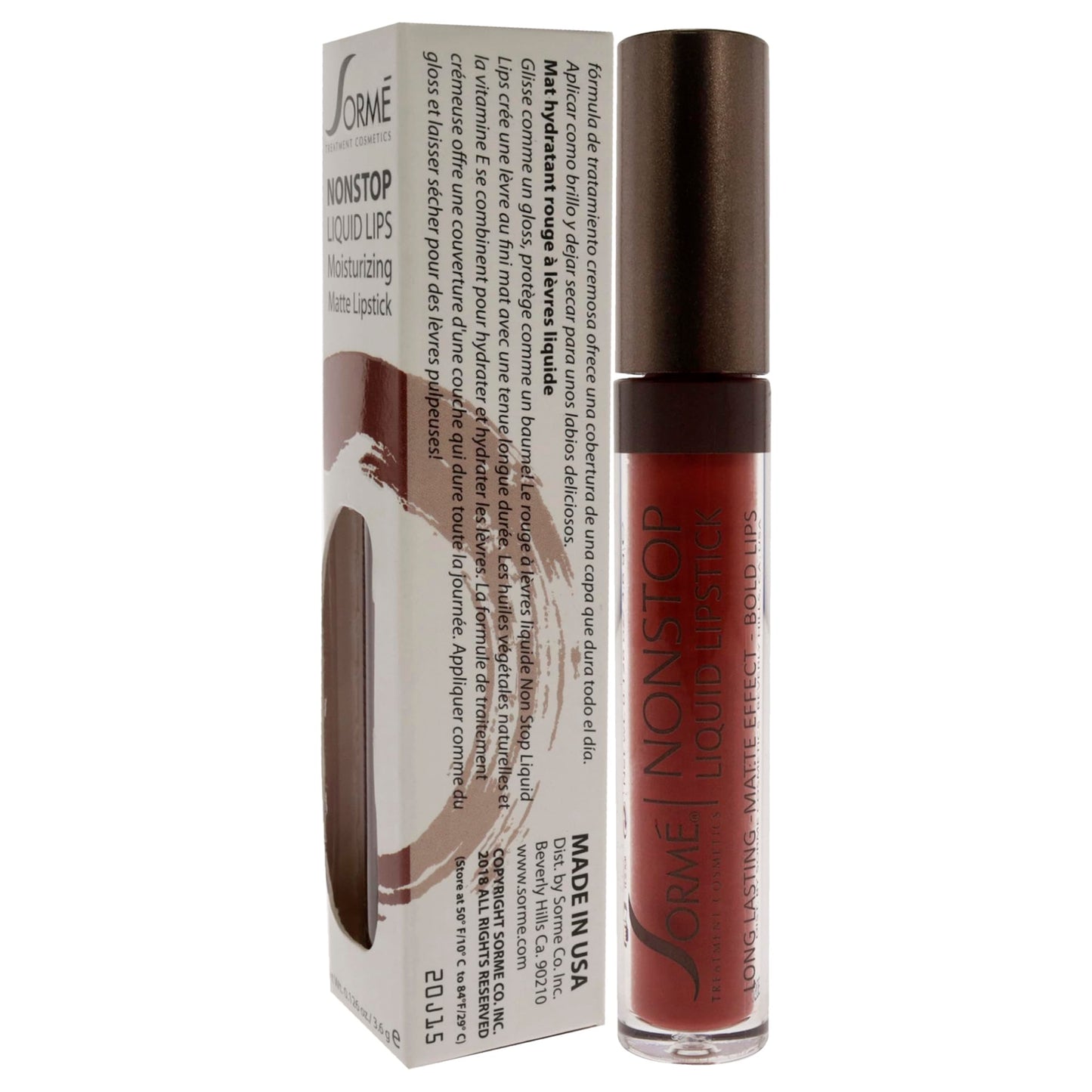 Sorme Cosmetics Nonstop Liquid Lipstick, Enchanted Beauty & Personal Care SORMÉ