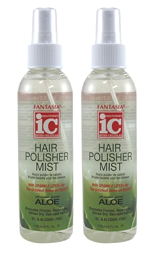 Fantasia Ic Hair Polisher Mist 6 Ounce Pump (177ml) (2 Pack) Beauty & Personal Care Fantasia
