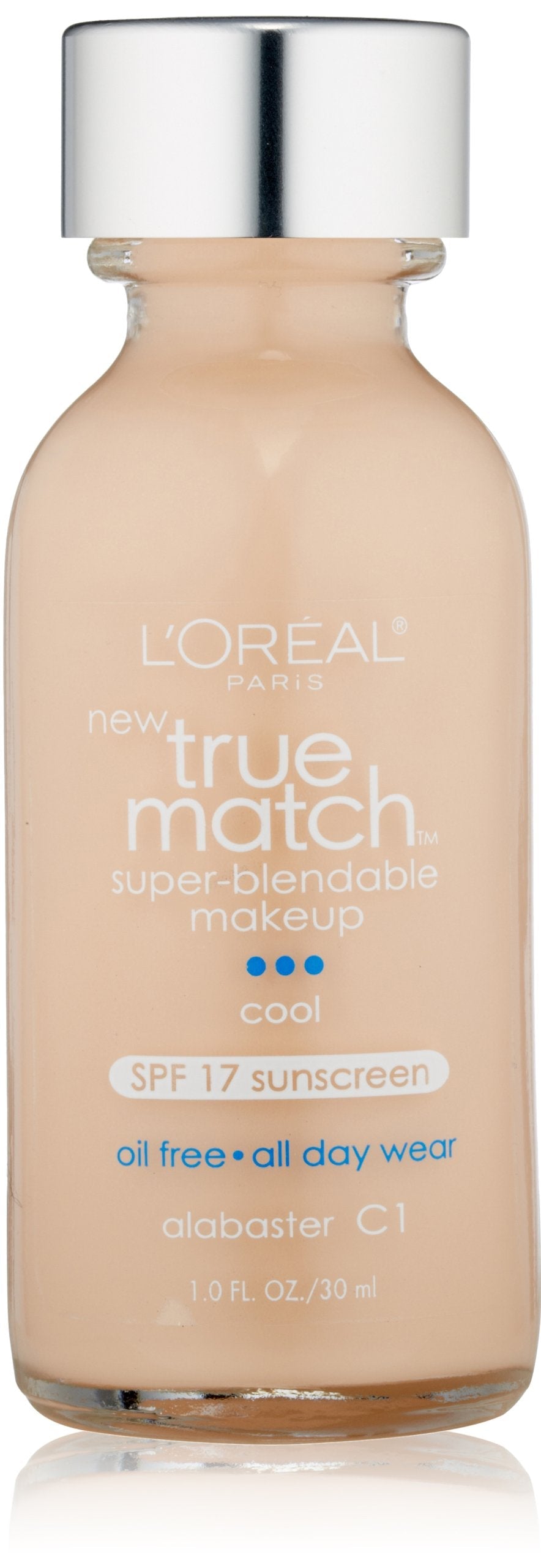 L'Oréal Paris True Match Super-Blendable Makeup, Alabaster, 1 fl. oz. Beauty & Personal Care L'Oreal Paris