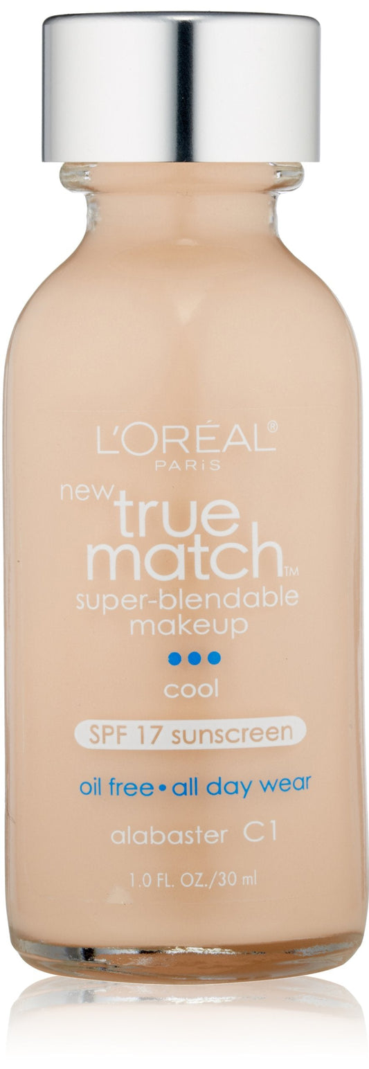 L'Oréal Paris True Match Super-Blendable Makeup, Alabaster, 1 fl. oz. Beauty & Personal Care L'Oreal Paris
