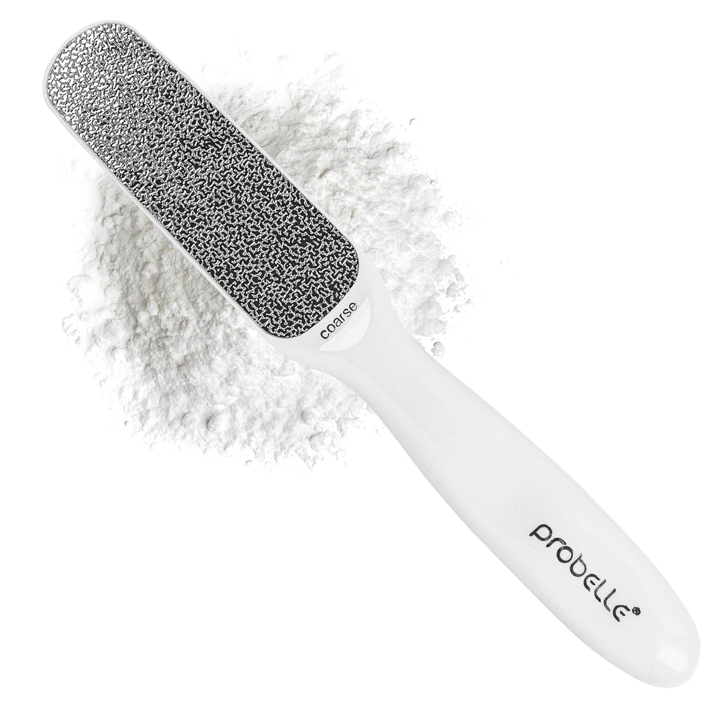Probelle Double Sided Multidirectional Nickel Foot File Callus Remover - Immediately Reduces calluses and Corns to Powder for Instant Results, Safe Beauty & Personal Care Probelle