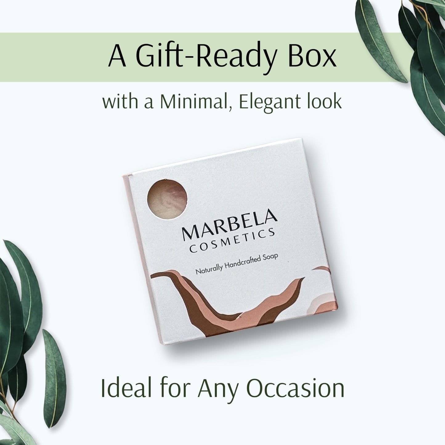 Marbela Cosmetics Handmade Soap Bar - Made in USA, Vegan Friendly, Palm Oil Free, Natural Bar Soap - Gentle Face & Body Soap for Daily Skin Care Beauty & Personal Care Marbela