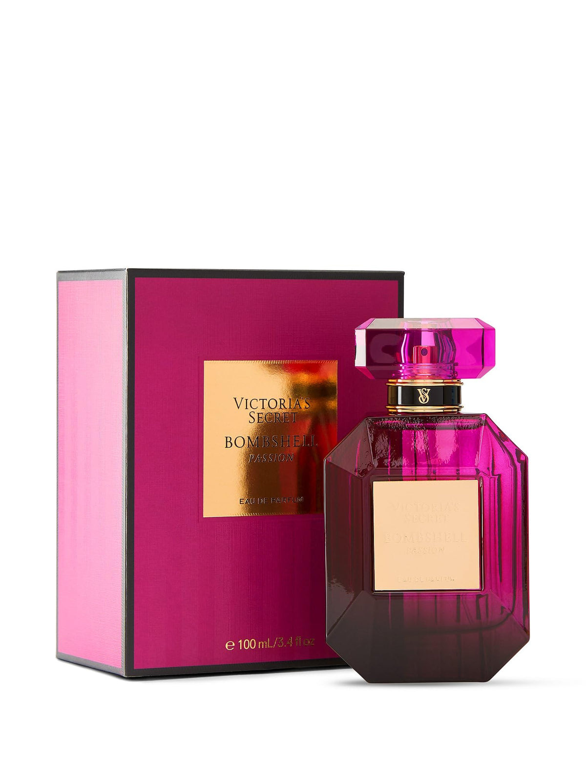 Victoria's Secret Bombshell Passion Eau de Parfum, Notes of Sparkling Cassis, Queen Peony & Fuchsia Rose, Perfumes for Women (3.4 oz) Beauty & Personal Care Victoria's Secret
