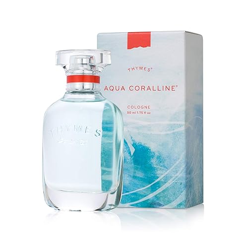 Thymes - Aqua Coralline Cologne - Refreshing Beach Fragrance - 1.75 oz Beauty & Personal Care Thymes