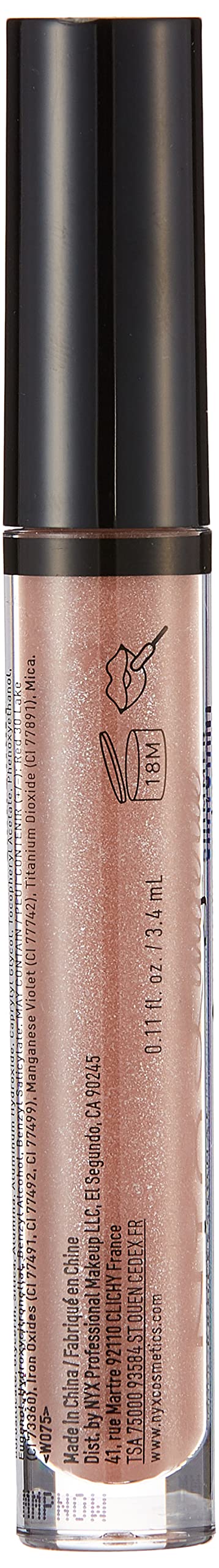 NYX PROFESSIONAL MAKEUP Lip Lingerie Shimmer, Lip Gloss - Butter, Toffee Nude Beauty & Personal Care NYX PROFESSIONAL MAKEUP