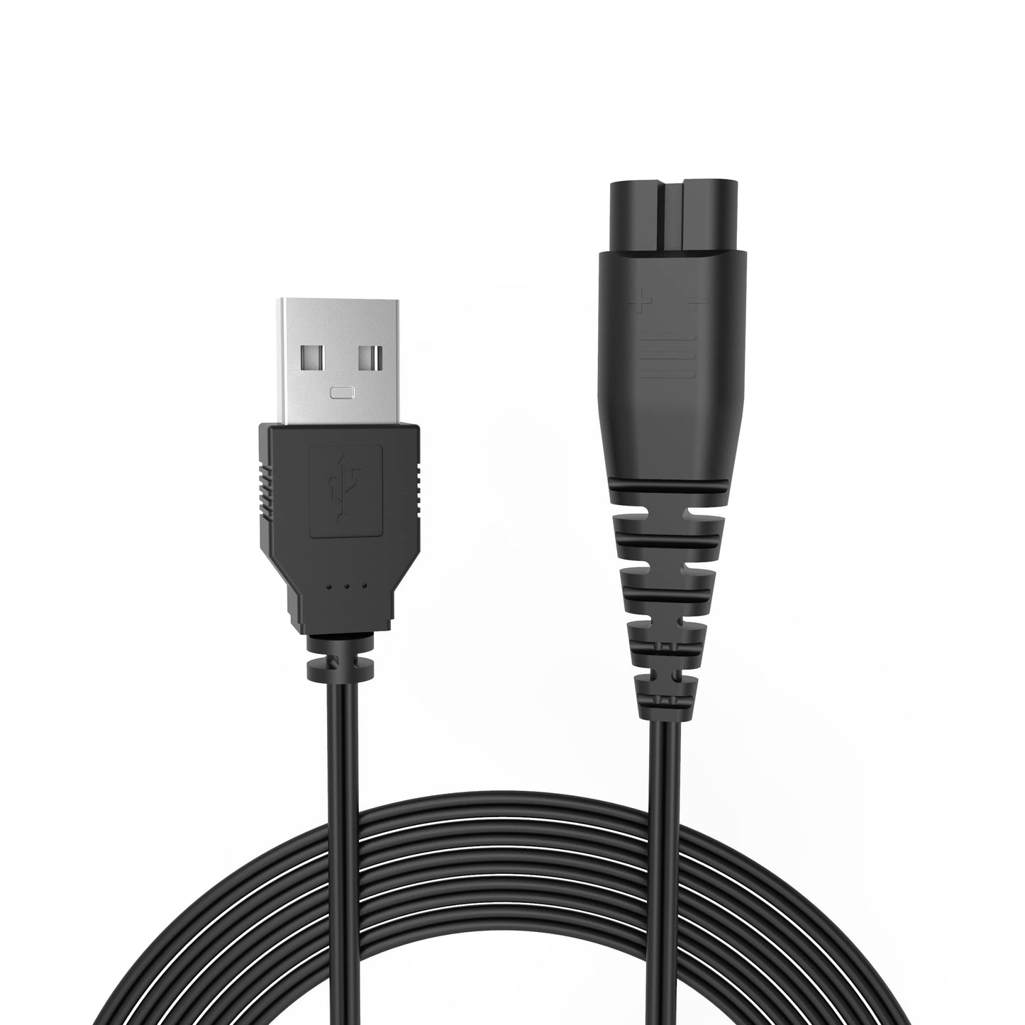 Superer USB Charger Cable Fit for Hatteker-Cordless-Hair-Trimmer Pro Hair Clippers Beard Trimmer RFC-588 RFC-598 RFC-692 Shaver Razor Replacement Beauty and Personal Care Superer