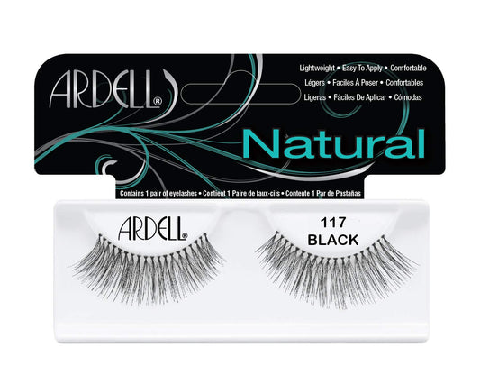 Ardell Fashion 117 Black Lashes Pair Beauty & Personal Care Ardell