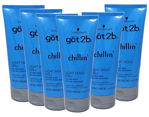 Got 2B Chillin Gel Light Hold 6 Ounce (Pack of 6) Beauty & Personal Care Got2B