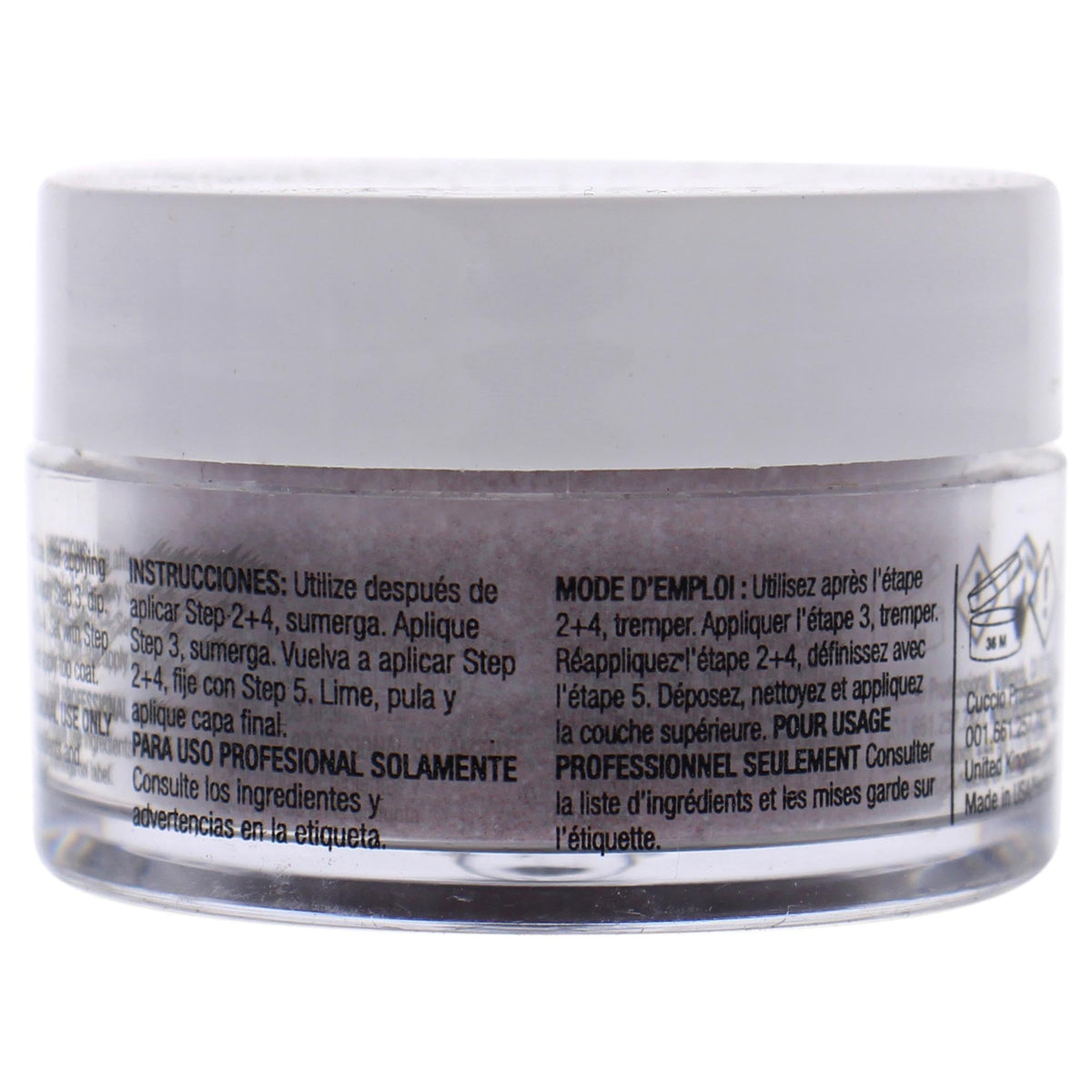 Cuccio Pro Powder Polish Dip - Nail Lacquer for Manicures & Pedicures, Easy & Fast Application/Removal - No LED/UV Light Needed - Non-Toxic, Odorless Beauty & Personal Care Cuccio