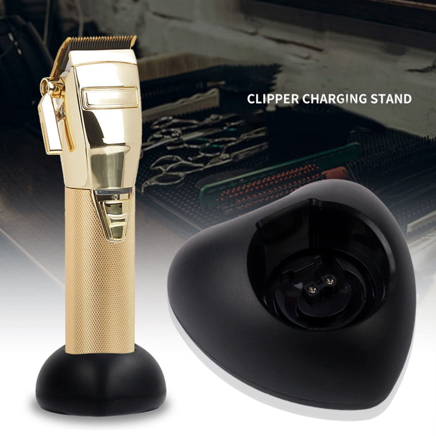 JSEIAJB Hair Charging Stand Charging Base for Home Barber Salon Electric Trimmer Charging Dock Standing Barber Tools Beauty and Personal Care NSUQOA