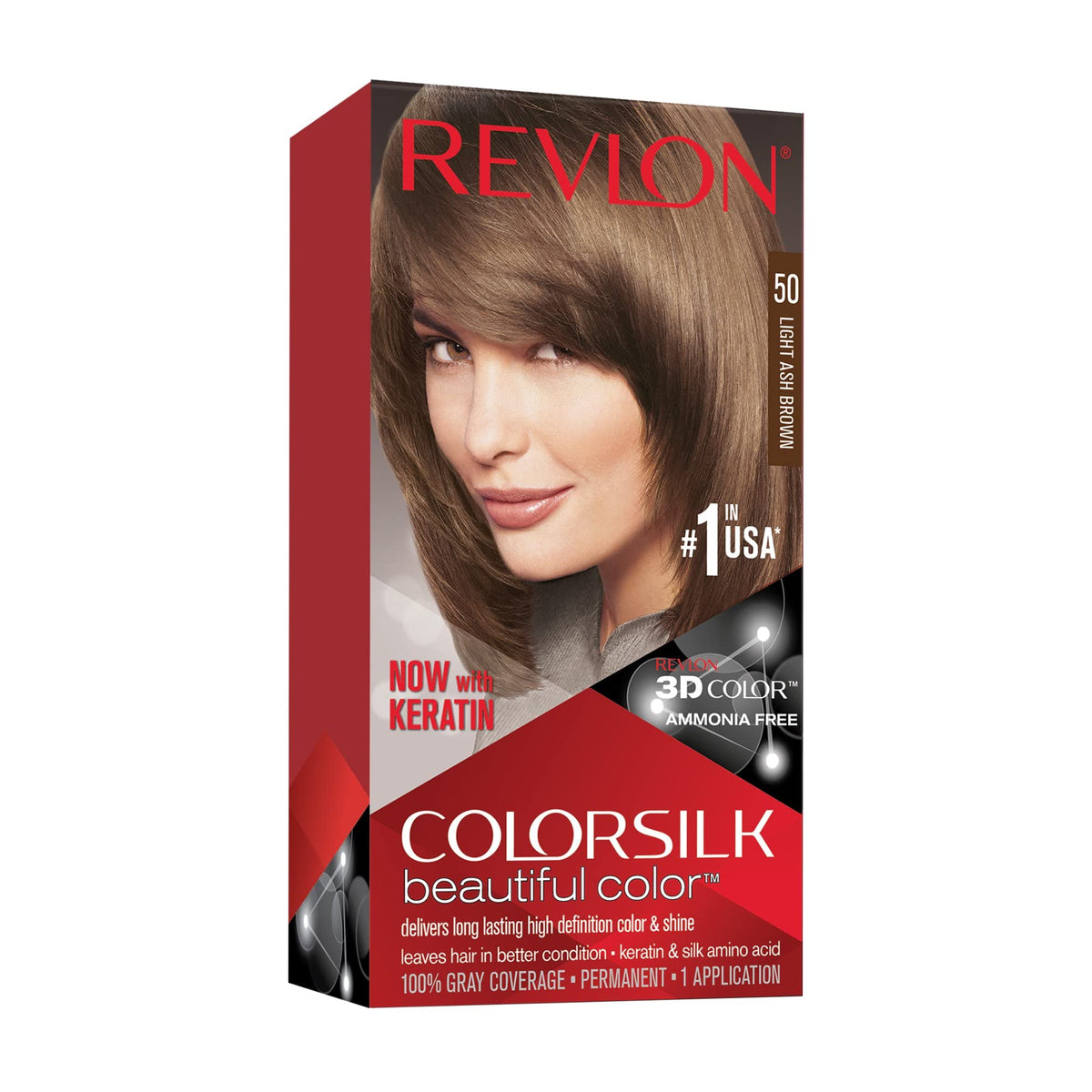 Rev Colorsilk 5a Ltashbrn Size 1ct Revlon Colorsilk 5a Beauty & Personal Care REVLON