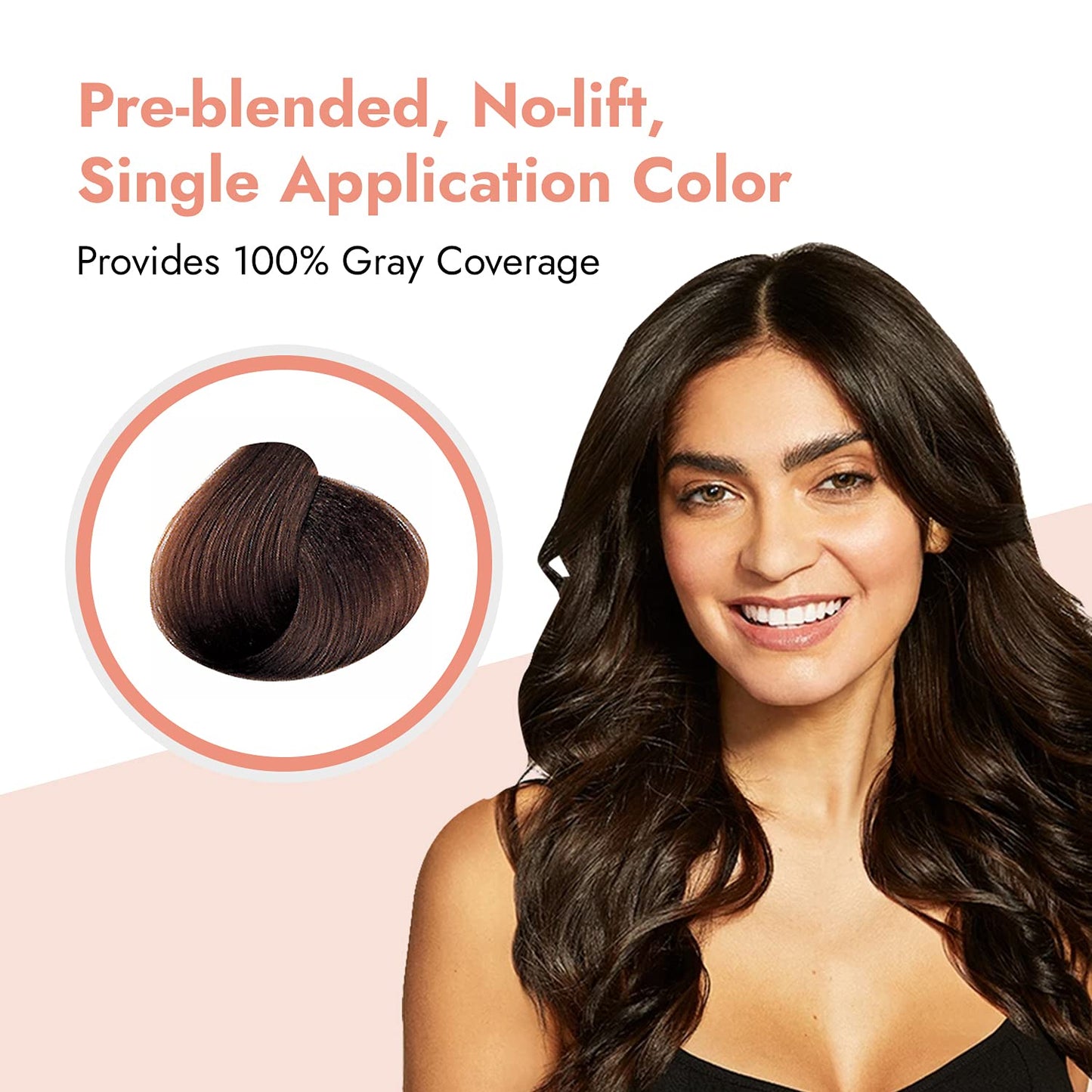 One N' Only Powder Hair Color Kit, Chocolate Brown, Permanent Color in Single Application, 100% Gray Hair Coverage without Lift, Just Add Water - No Beauty & Personal Care One 'N Only