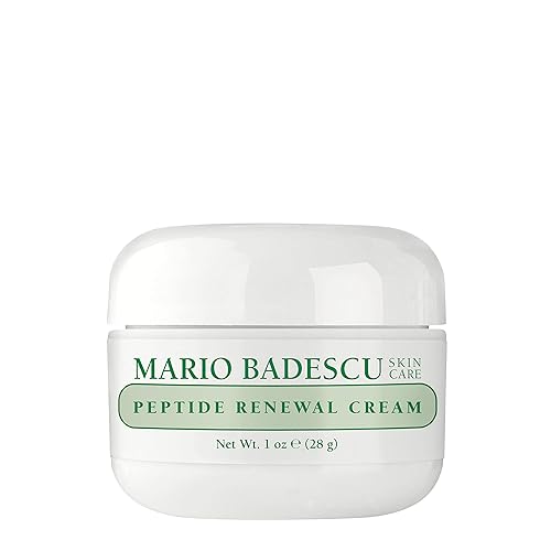 Mario Badescu Peptide Renewal Cream for Combination, Dry and Sensitive Skin | Anti-aging Face Cream Formulated with Palmitoyl Tripeptide-1 & Sodium Beauty & Personal Care Mario Badescu