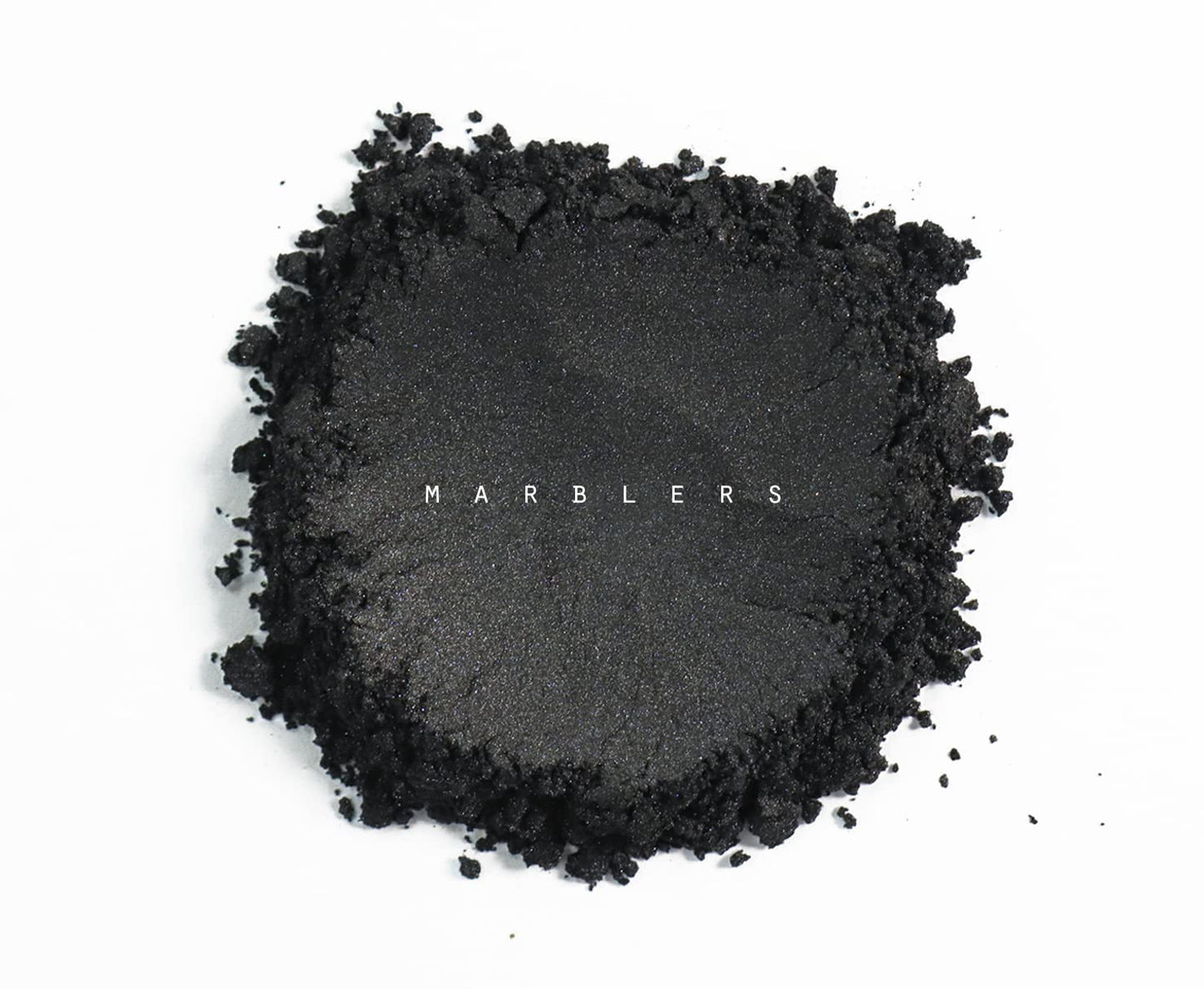 MARBLERS Fine Natural Mica Powder [True Black] 0.11oz (3g) | Highly Pigmented | Non-Toxic, Vegan, Cruelty-Free | Eyeshadow, Body Butter, Nail Polish Beauty & Personal Care MARBLERS