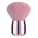 RUNGANG Nail Dust Brush for Acrylic and Dip Powder - Soft Kabuki Nail Cleaner Brush for Manicure, Makeup, Nail Art - Pink Handle Beauty & Personal Care rungang