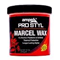 AmPro Marcel Wax - Gives All Hair Types Long Lasting Hold - Rinses Out Easily without Any Buildup or Residue and Protects Tresses from Heat Beauty & Personal Care AmPro