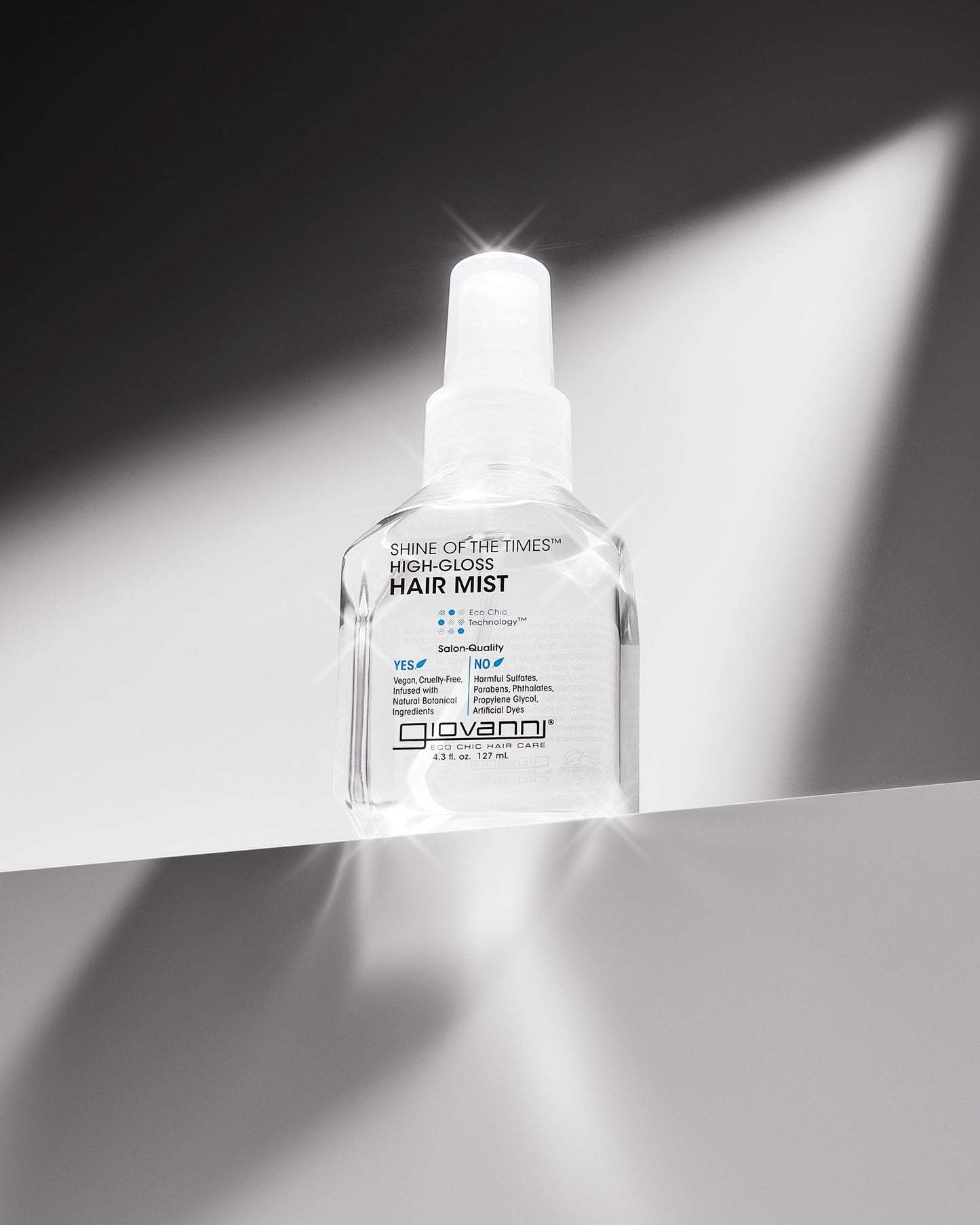 GIOVANNI Shine of the Times Finishing High-Gloss Hair Mist - Anti Frizz Hair Products, Color Safe, Salon Quality, Cruelty-Free, No Parabens, Infused Beauty & Personal Care GIOVANNI