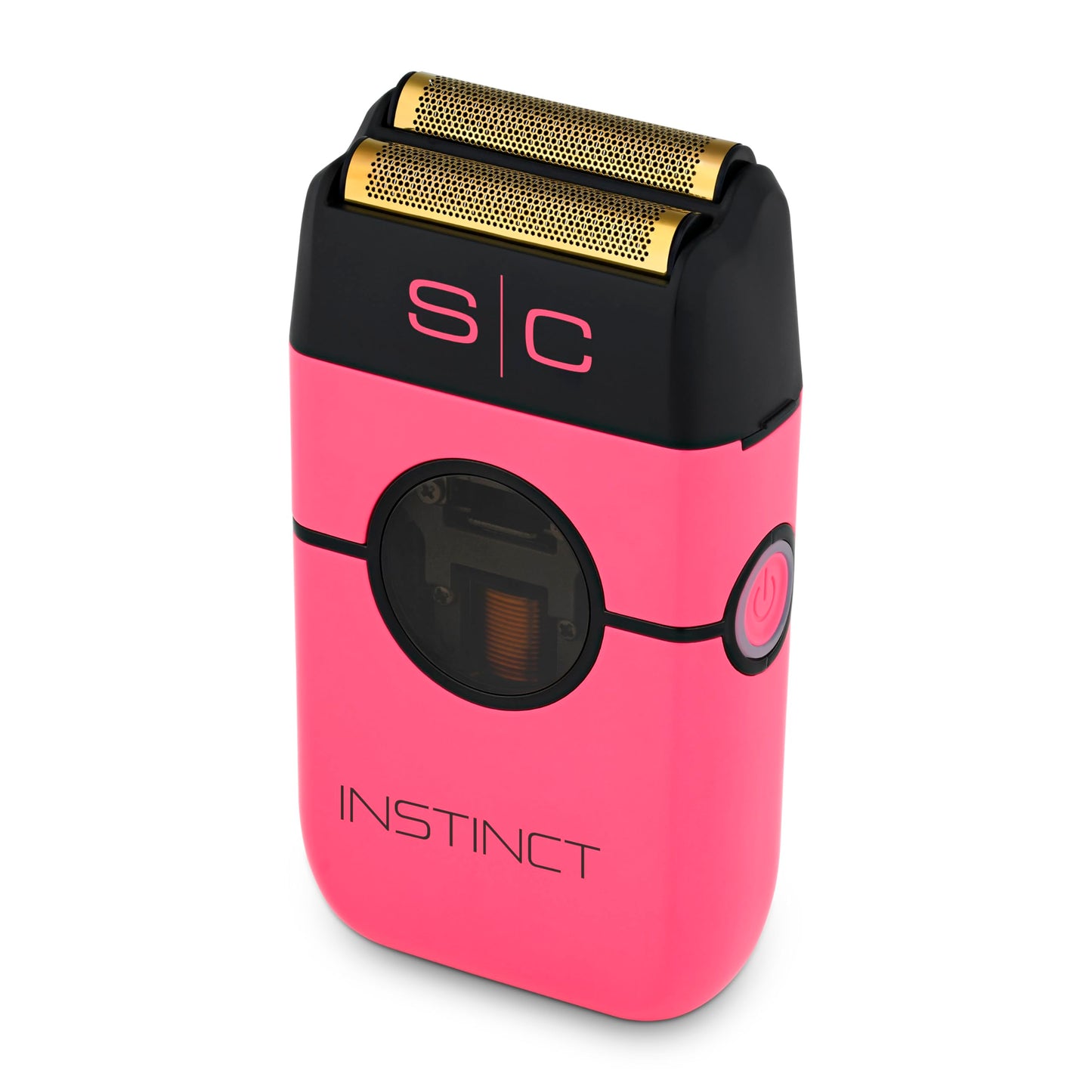 StyleCraft Instinct Metal Cordless Double Foil Shaver with IN2 Vector Motor Intuitive Torque Control, USB-C Rechargeable (Pink) Beauty and Personal Care Stylecraft