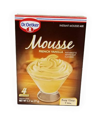 Dr Oetker French Vanilla Mousse, 2.7-Ounce (Pack of 6) Beauty & Personal Care Dr. Oetker
