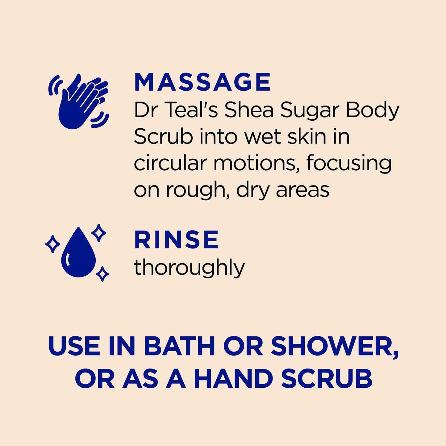 Dr Teal's Shea Sugar Body Scrub, Citrus with Essential Oils & Vitamin C, 19 oz Beauty & Personal Care Dr Teal's