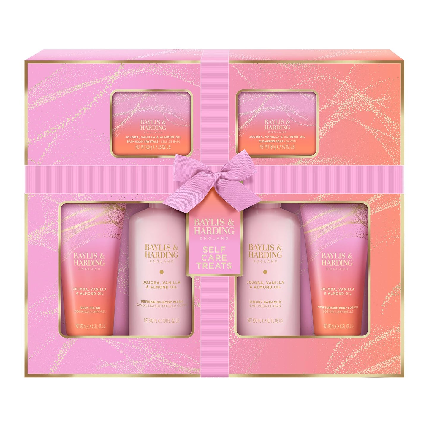 Baylis & Harding Jojoba, Vanilla & Almond Oil Luxury Pamper Gift Set For Women - Vegan Friendly Beauty and Personal Care Baylis & Harding