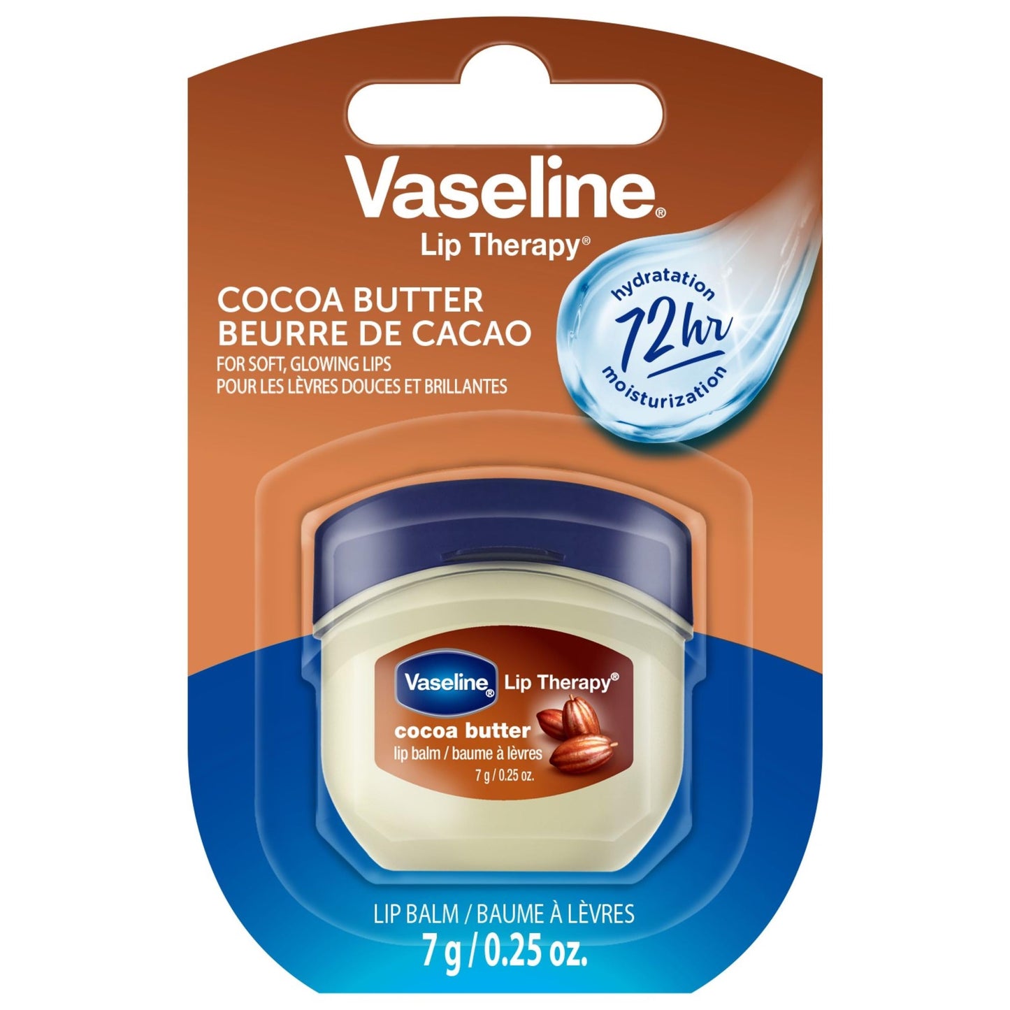 Vaseline Lip Therapy Lip Balm Mini, Cocoa Butter, 0.25 oz Beauty and Personal Care Vaseline