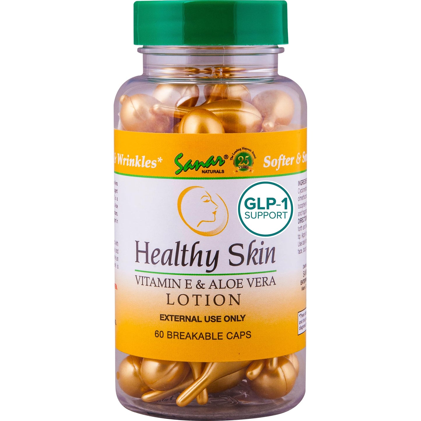 Sanar Naturals Healthy Skin Vitamin E & Aloe Vera Moisturizer | Face Serum and Body Lotion for Dry Skin | Travel Size Skin Care for Women and Men, 60 Beauty & Personal Care Sanar Naturals