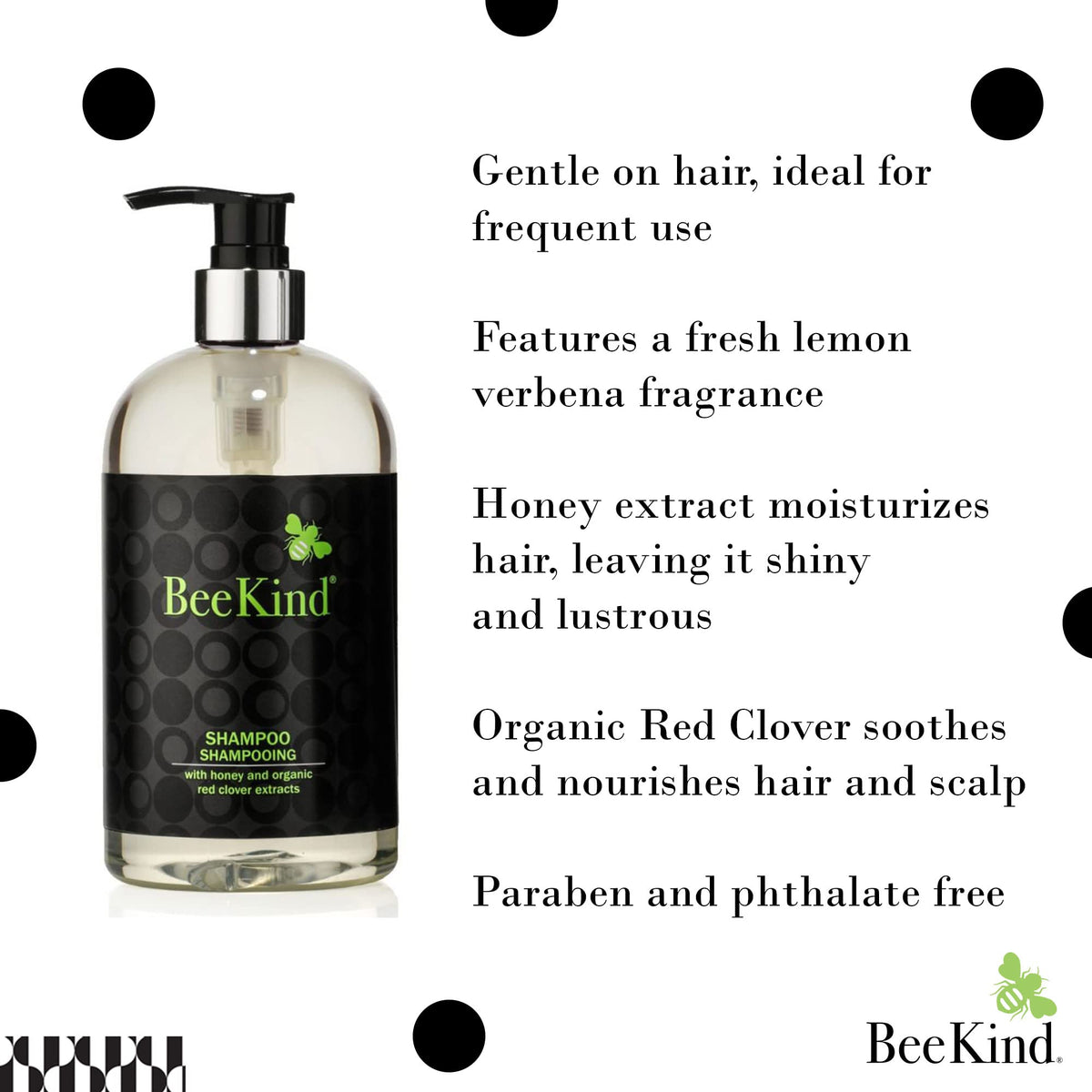 Gilchrist & Soames BeeKind Honey & Lemon Verbena Shampoo, 15.5 Ounce