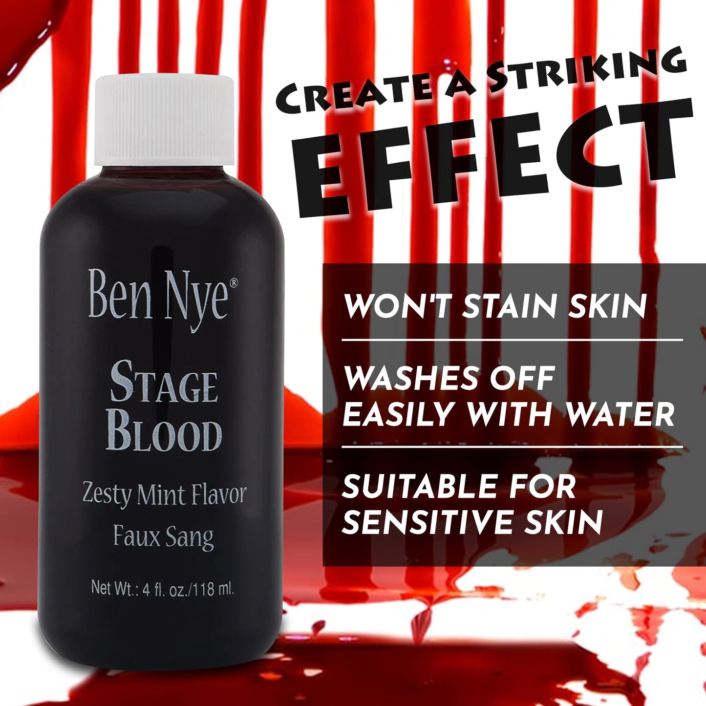Stage Blood 4 oz Beauty & Personal Care Ben Nye