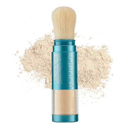 Colorescience Brush-On Sunscreen Mineral Powder for Sensitive Skin, Fair 1 Count (Pack of 1) Beauty & Personal Care Colorescience