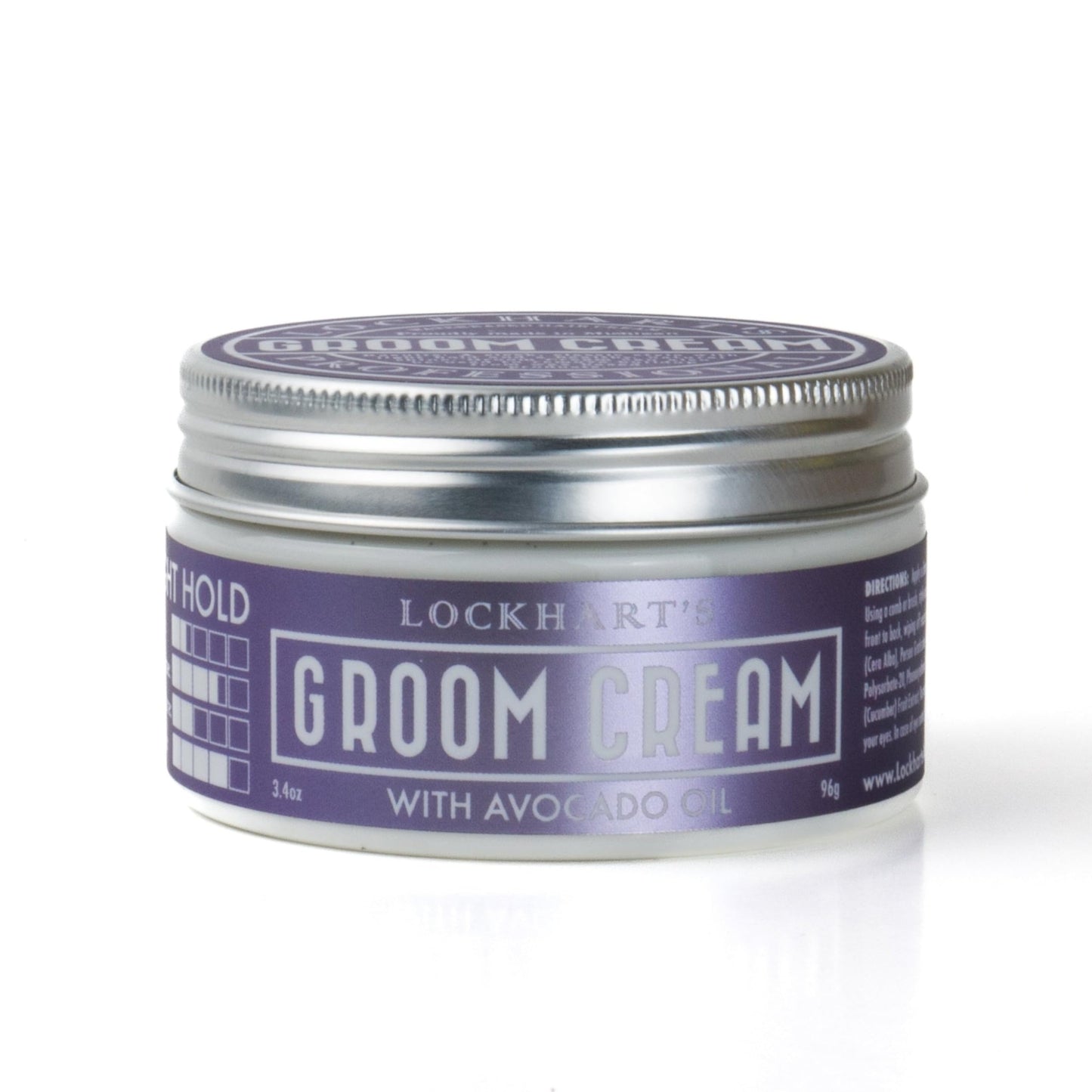 Lockhart’s Professional Groom Cream - Multi-Use Hair, Beard & Skin Cream - Light Hold, Natural/High Shine - Degreases Pomade Buildup, Conditions Beauty & Personal Care Lockhart's Authentic Grooming Co. LLC