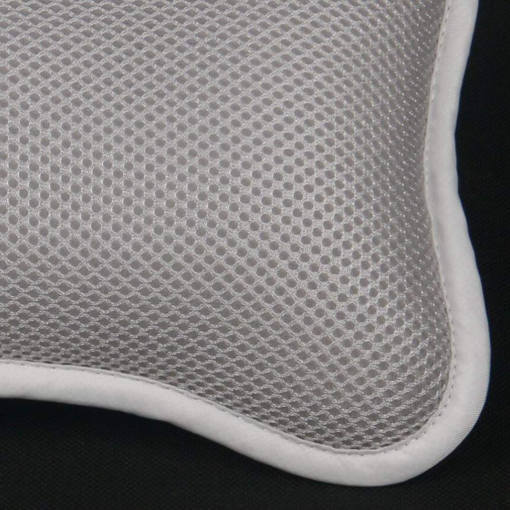 Bath Pillow Bathtub Spa Pillow with Non Slip Suction Cups for Bathtub Bathroom Spa Cushion Head Neck Back Support (Grey) Beauty and Personal Care SUPVOX