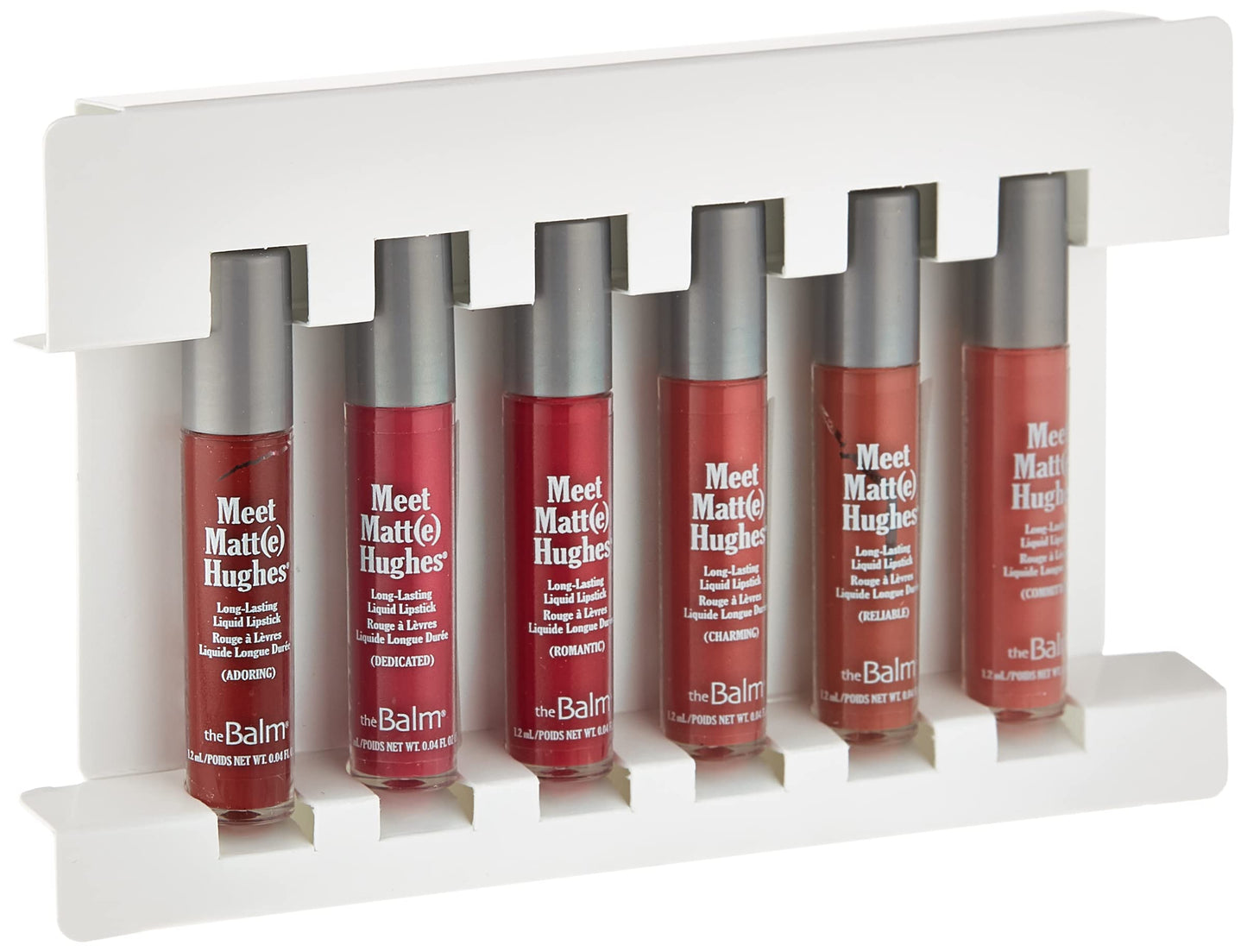 theBalm Meet Matt(e) Hughes Vol 4 Mini Long-Lasting Liquid Lipsticks, 6 Count Beauty & Personal Care theBalm