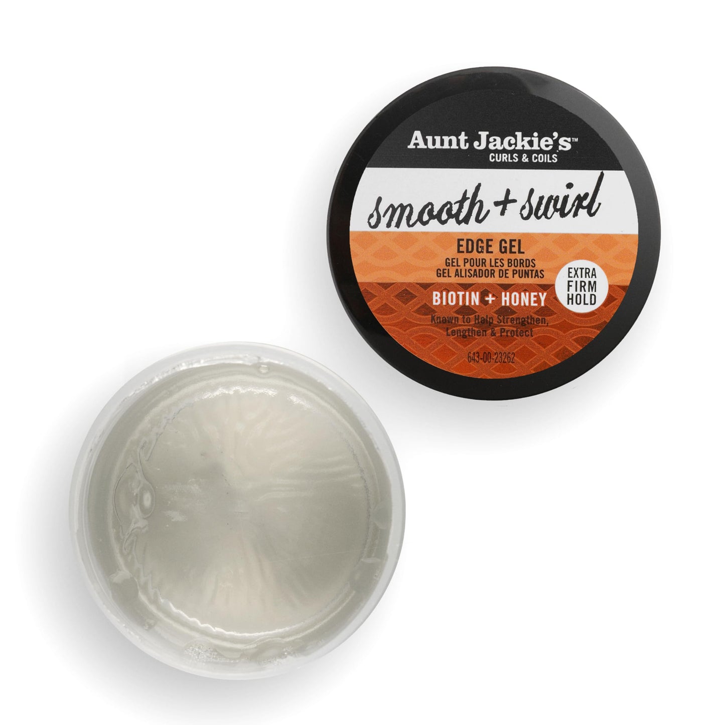Aunt Jackie's Award-Winning Braid + Twist Collection Smooth + Swirl Edge Gel with Extra Firm Hold, 4oz Beauty & Personal Care Aunt Jackie's