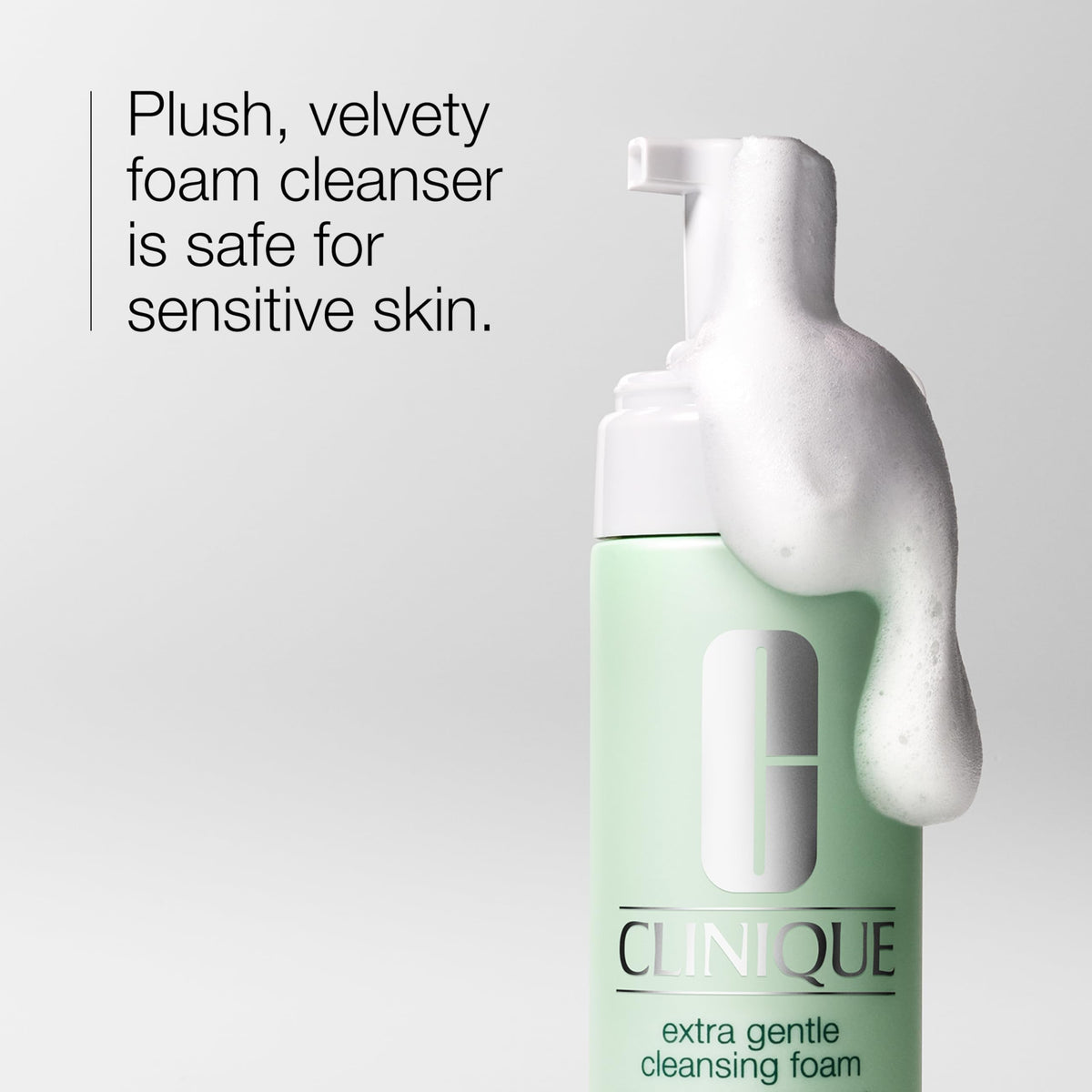 Clinique 3-Step Extra Gentle Mild Cleansing Foam Face Cleanser | For Dry + Sensitive Skin | Non-Irritating, Cleansing + Comforting, 4.2 Fl Oz Beauty & Personal Care Clinique