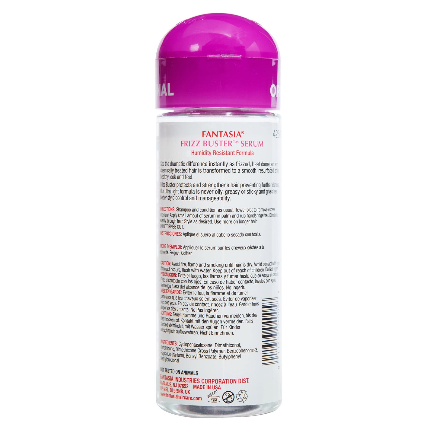 Fantasia IC Frizz Buster Serum - 6 oz Beauty & Personal Care Fantasia